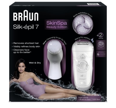 эпиляция, набор, Braun, Silk-épil, SkinSpa Face & Body Care