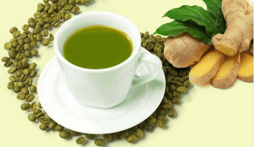 напиток зеленый кофе