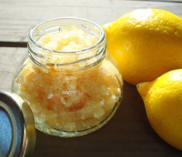 лимонный скраб