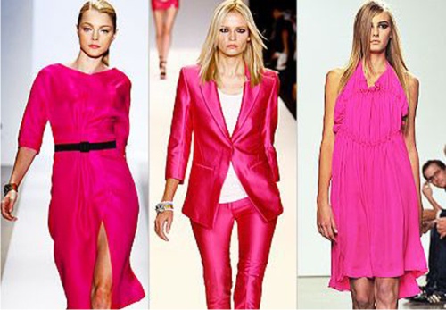 розовая одежда