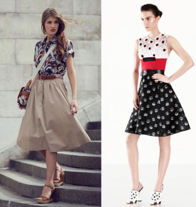 мода, весна лето 2014, принт, модный цвет