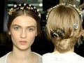 прическа, пучок, прическа волосы, Bottega Veneta, Alberta Ferretti, Dolce & Gabbana