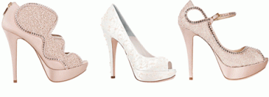 свадебная обувь, тренд 2014, свадебная мода, модный дом, коллекция обуви