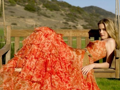 тренд, платья, цветы