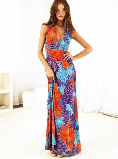 тренд, платья, цветы