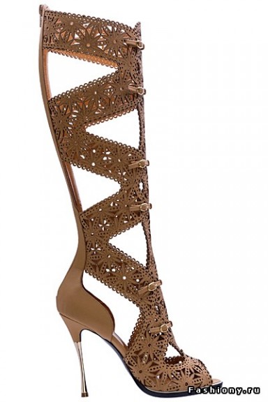 обувь, Nicholas Kirkwood, весна-лето 2014