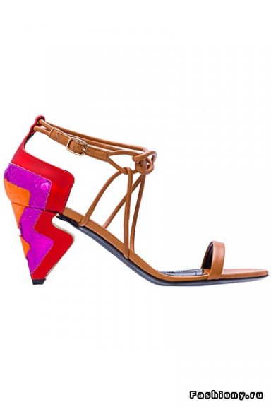 обувь, Nicholas Kirkwood, весна-лето 2014