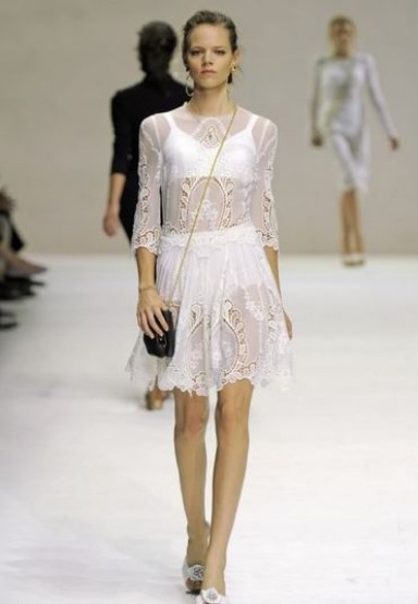 платье, ткань