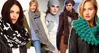 шарф, аксессуары зимы